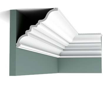 Карниз Orac Decor Полиуретан C327 MANOIR д 2000 x в 159 x ш 143